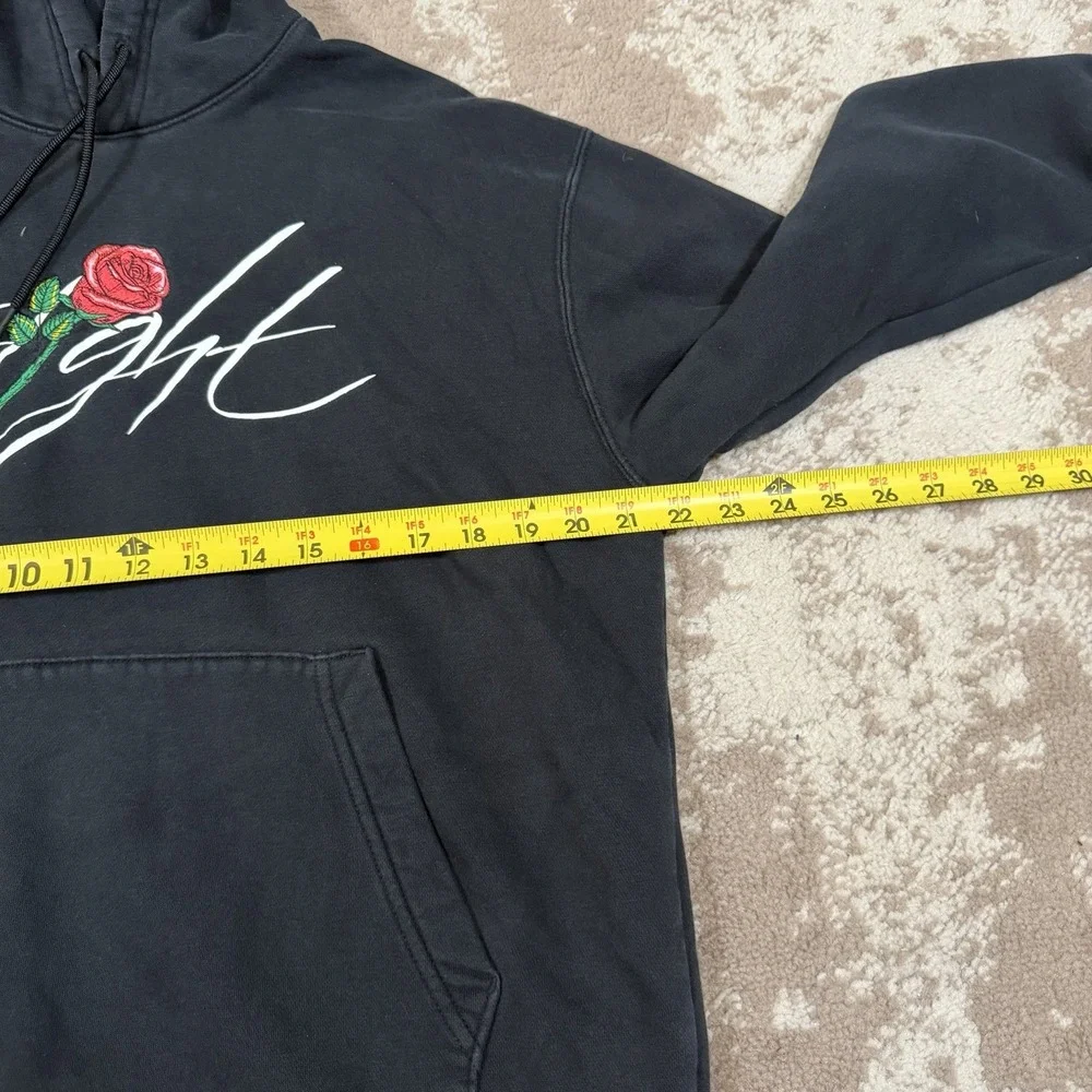 Jordan Hoodie Mens M Black Fight Rose Sorry For Your Loss Tour 1992 Nike